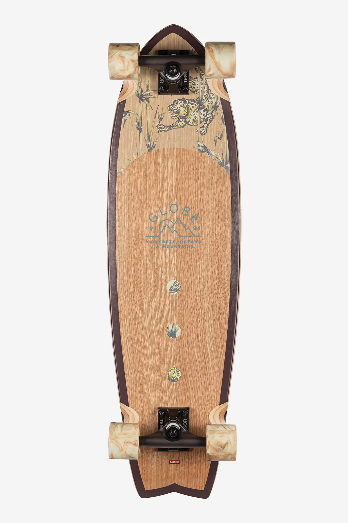 Chromantic Cruiserboard 33" - White Oak/Jaguar
